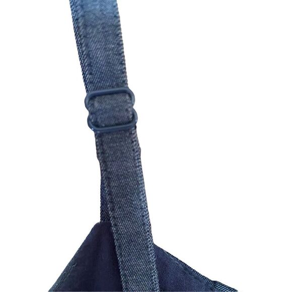 New York & Company, women’s indigo, denim empire waist, sundress, S/6 - Picture 5 of 6